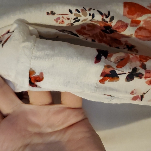 J. Jill Flowy Floral Tunic Top L - Picture 8 of 11